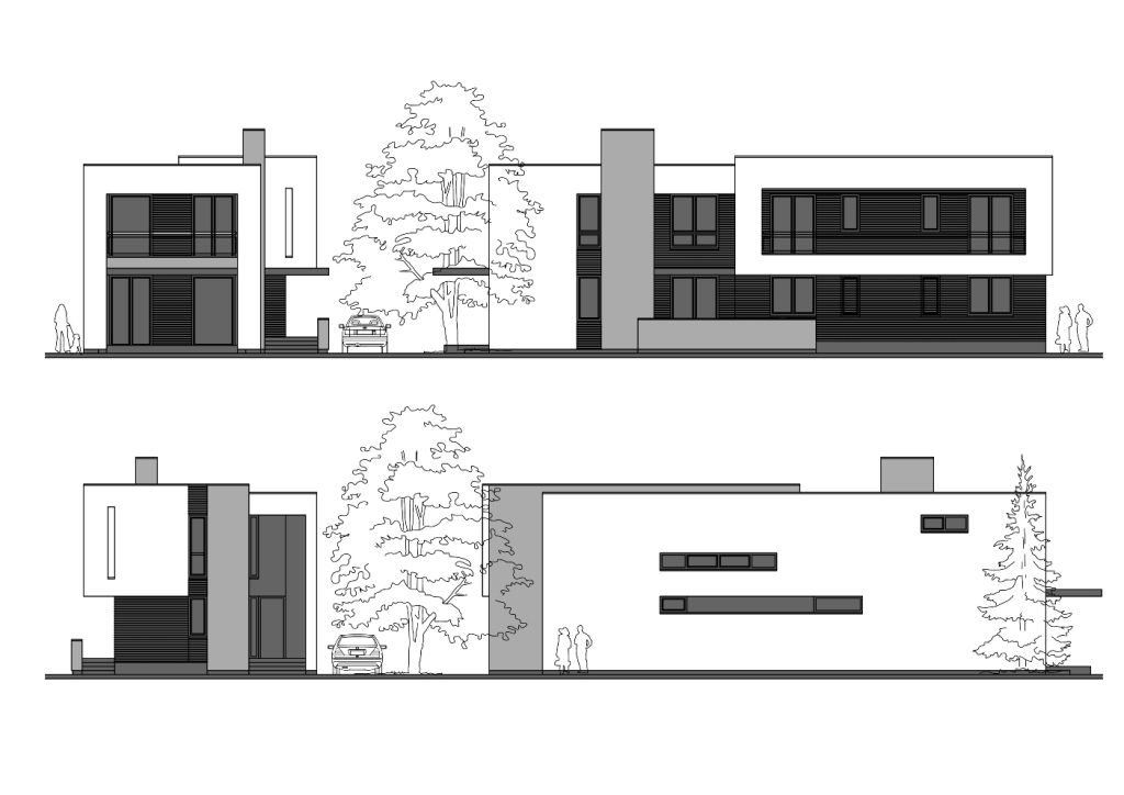 Vila P+E s1 Bucuresti_fatade